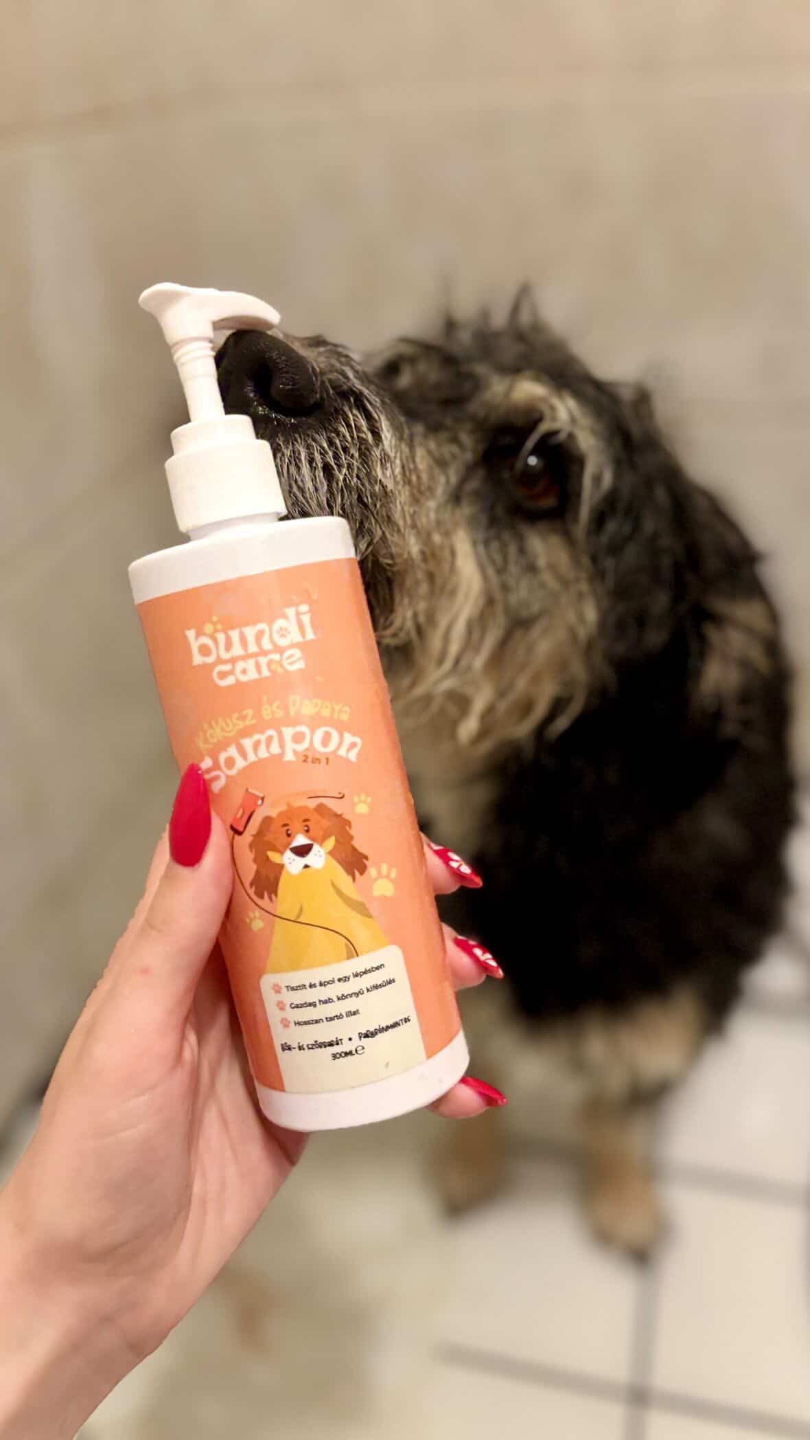 Kókusz & Papaya – 2 az 1-ben Kutyasampon és Kondicionáló (300 ml)