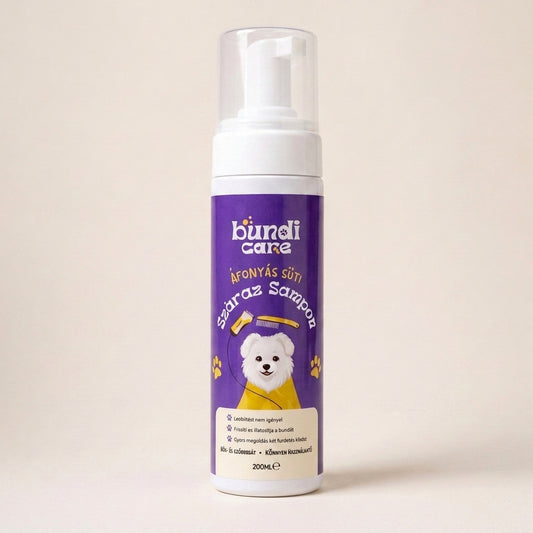 Áfonyás Süti – Leöblítést nem igénylő kutyasampon (200 ml)